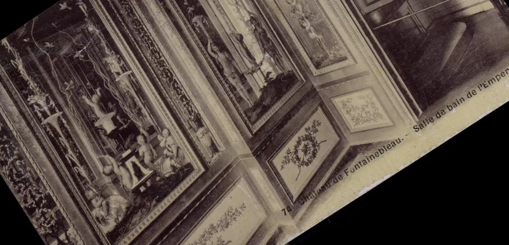 Castelo de Fontainebleau — Sala de banho do Imperador — n°74 - Frente