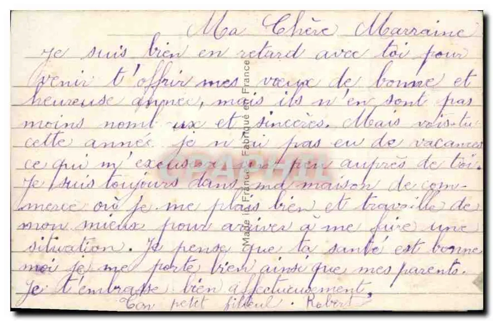 Chalé nevado nas Alpes — desenho de Leo, n°945 — editor não visível - Verso