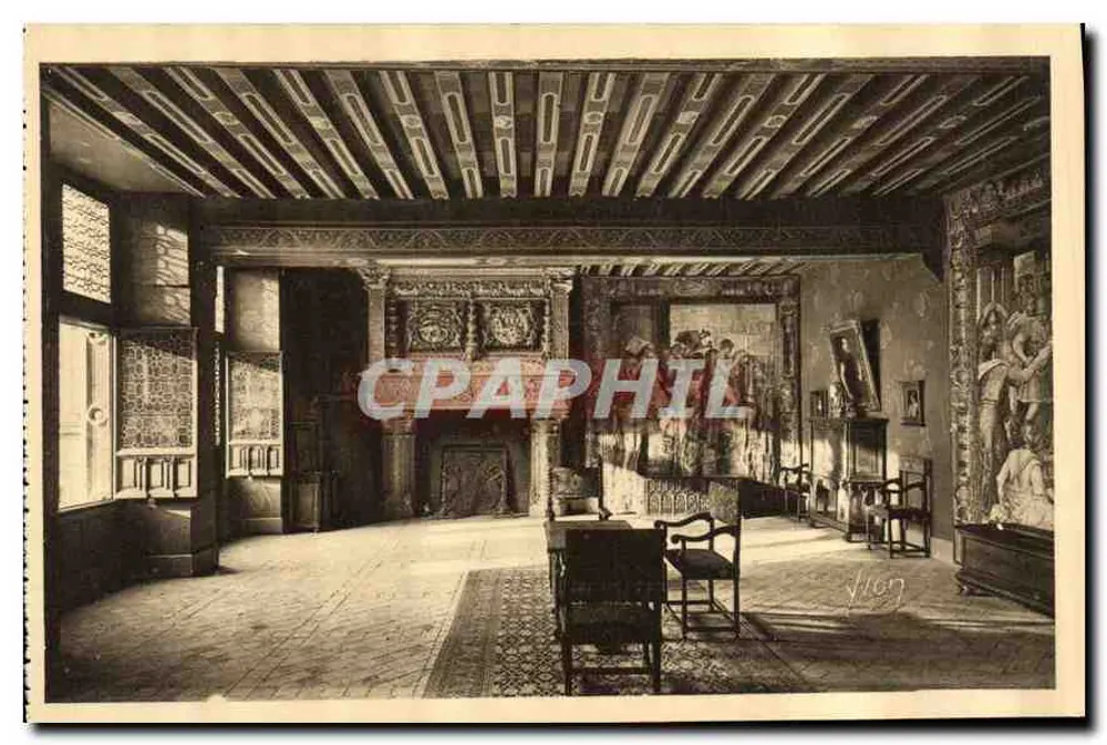 Château de Blois - La Salle d'Honneur — Édition d'Art YVON, Paris - Recto