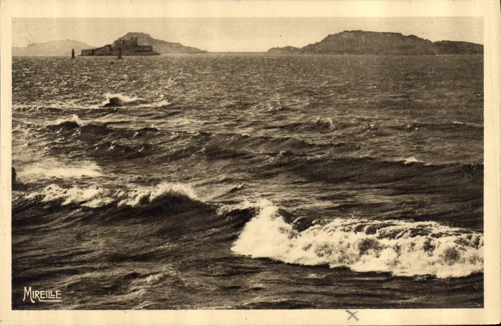 Le Château d'If et les Îles de la Corniche — Marseille — Éditions G. Gandini - Recto