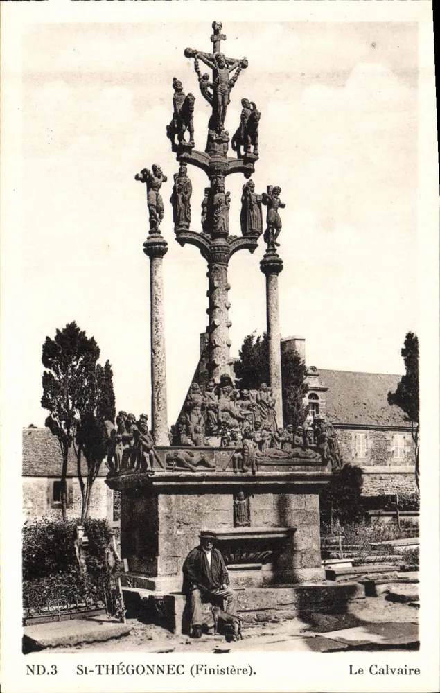 O Calvário — St-Thégonnec (Finistère) — ND.3 - Frente