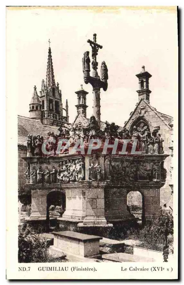 Guimiliau (Finistère) — Der Calvary des 16. Jahrhunderts — ND.7 - Vorderseite