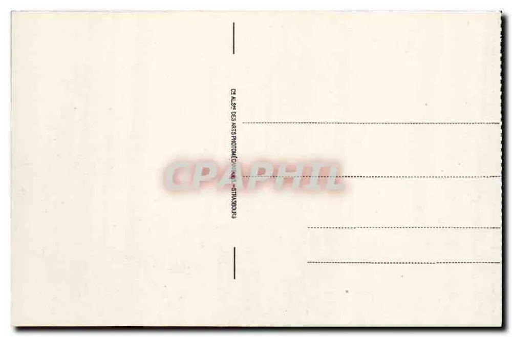 Cauterets - Die Brücke von La Raillère und der Cabaliros — Verlag C. Albert des Arts Photomécaniques, Nr. 36 - Rückseite