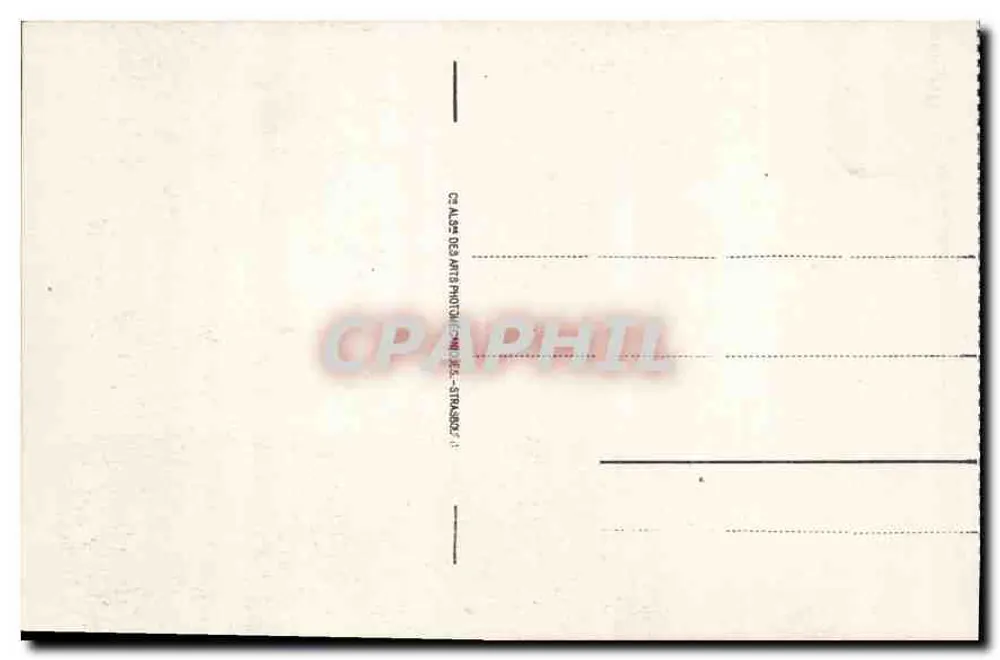 Cauterets — Cascata do Cerisey — editor C.A.54 Cauterets Photo - Verso