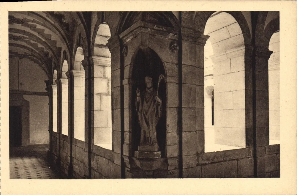 Chartreuse de Montrieux — Pequeno Claustro — M. Audry, Ed. Marselha - Frente