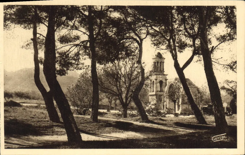 St-Rémy-en-Provence — Die Antiquitäten - Römische Denkmäler — Verlag J. Gonçalès - Vorderseite