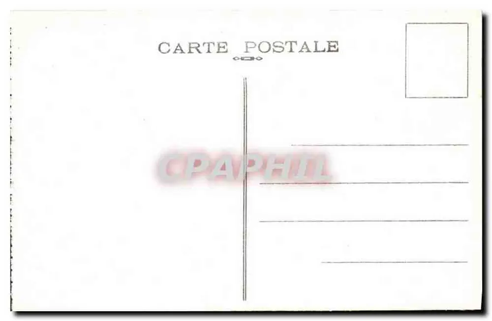 Reims vor dem Großen Krieg — Rue Gambetta — G. Grall, Verlag Reims - Rückseite