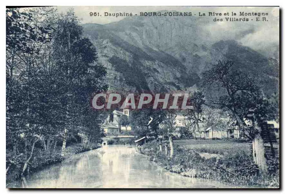 Bourg-d'Oisans - Die Ufer und der Berg Villards - E.R. - Vorderseite