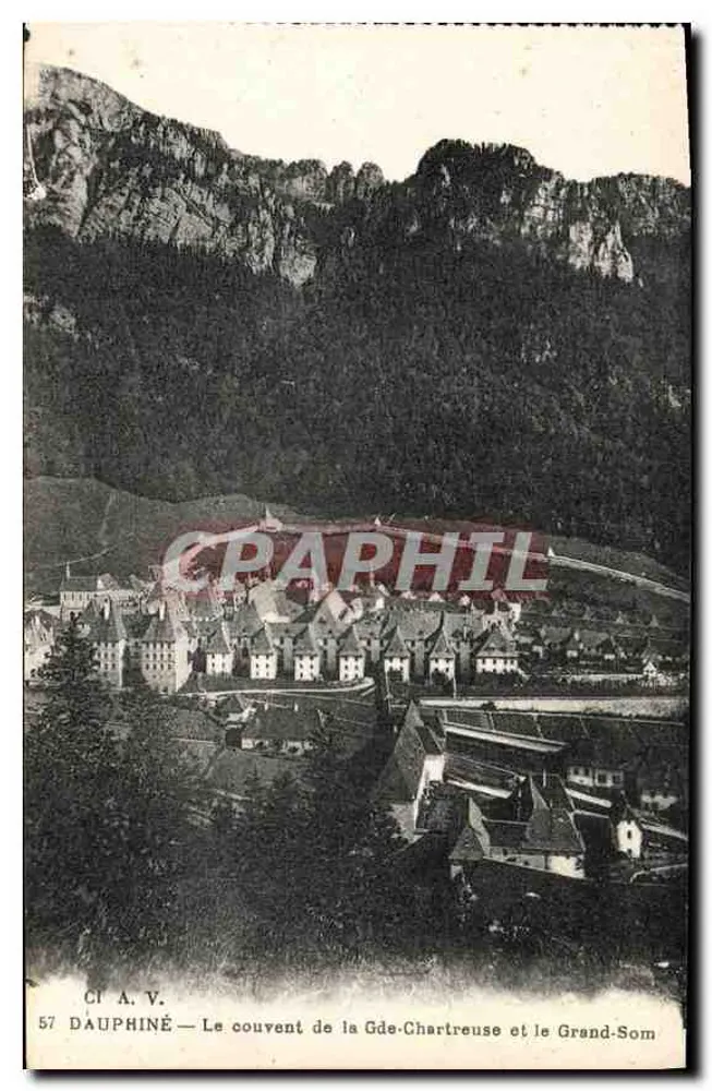 Dauphiné — Das Kloster der Grande-Chartreuse und der Grand-Som — CI A.V. n°57 - Vorderseite