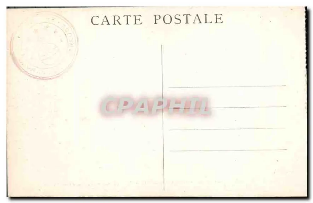 Dauphiné — Kloster der Grande-Chartreuse — Reduzierte und vollständige allgemeine Ansicht — Cl. A. V. Nr. 60 - Rückseite
