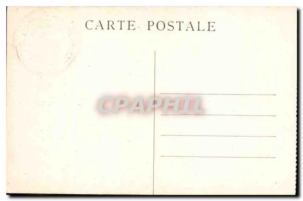 Dauphiné — Route de la Grande-Chartreuse — Eingang in das Wüste — C.I. A. V. n° 85 - Rückseite