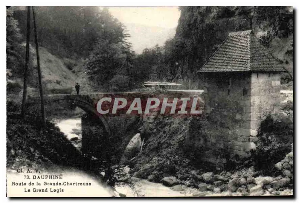 Das Grand Logis — Route de la Grande-Chartreuse — Cl. A. V. 73, Dauphiné - Vorderseite