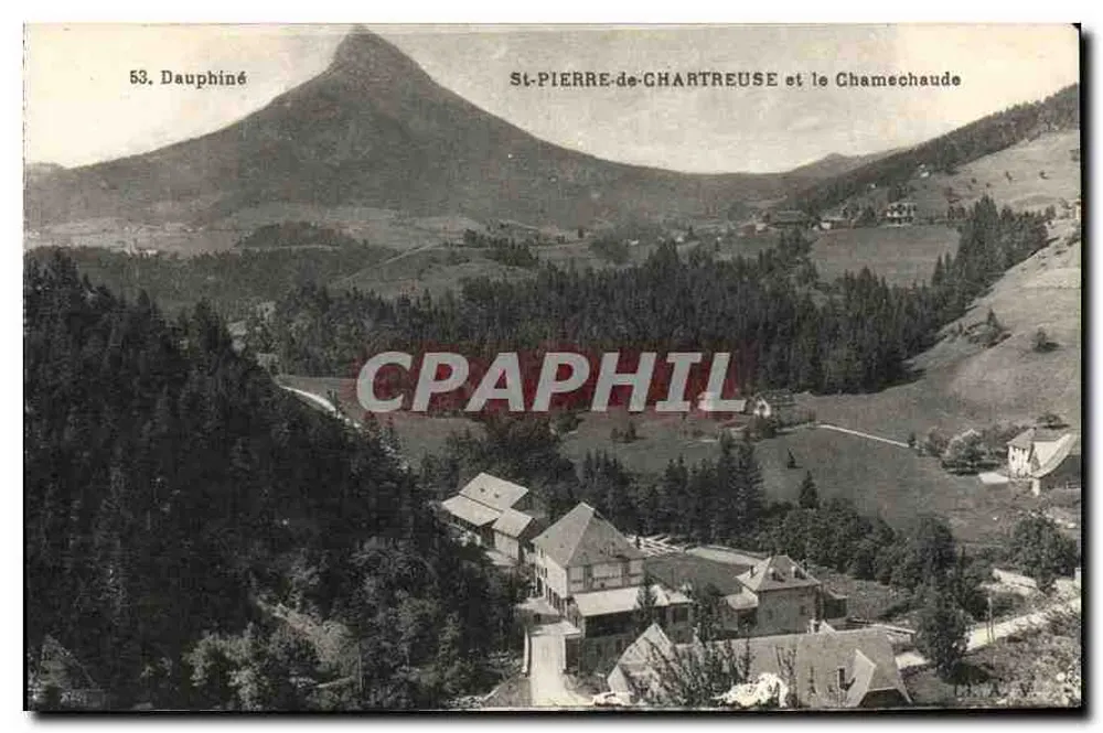 St-Pierre-de-Chartreuse y el Chamechaude — Dauphiné — n°53 - Anverso