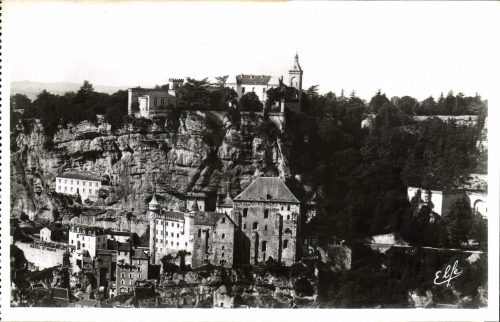 Rocamadour — Panoramablick — Ausgabe LA30LICHE Frères Toulouse - Vorderseite