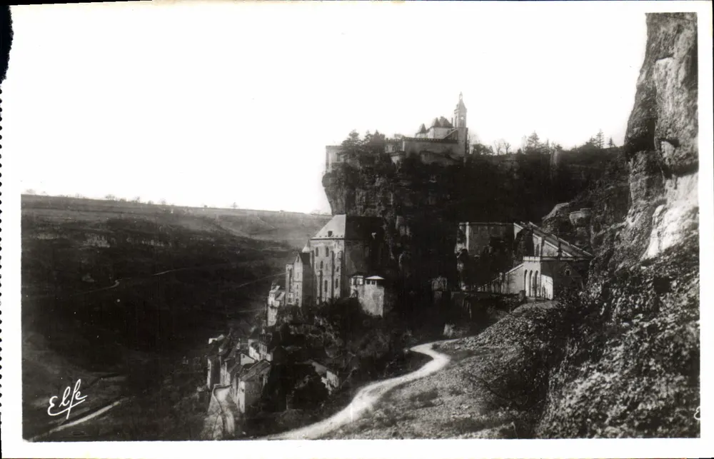 Rocamadour — Ansicht vom Passage de l'Évêque — Verlag LA MINGE Frères Poulon - Vorderseite