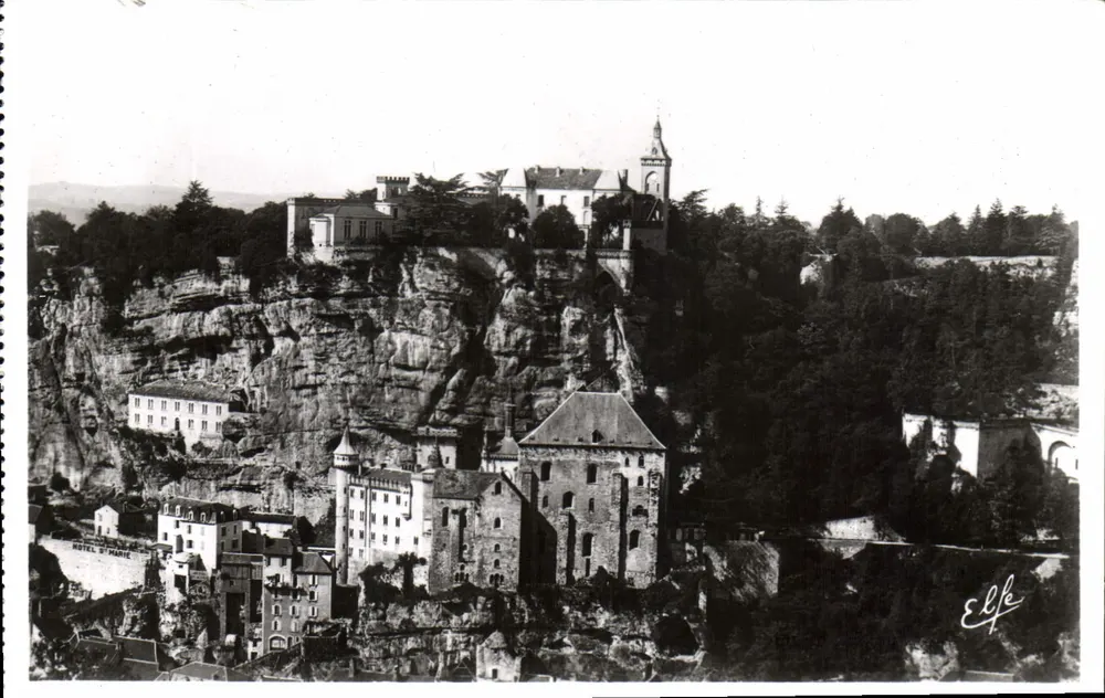 Rocamadour — Panoramablick — Verlag Elfe, n° 142 - Vorderseite