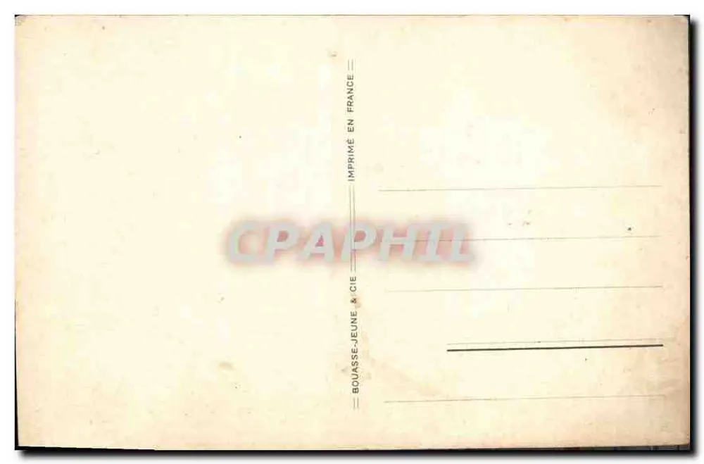 Sainte Thérèse de l'Enfant Jésus — Athis-Mons — Verlag Bouasse-Jeune & Cie - Rückseite