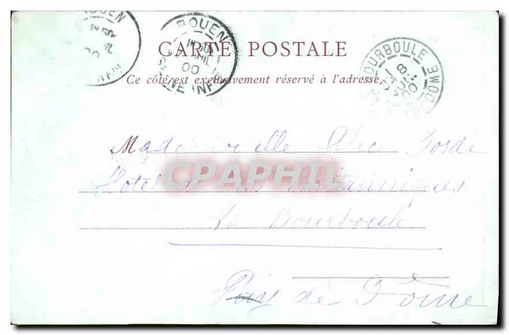 Consuelo Fould — Un Passage Risqué — wydawca G. Consuelo Fould, n° 29 G - Rewers
