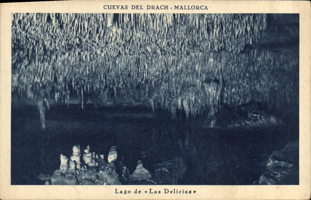 Cuevas del Drach - Mallorca — See von «Las Delicias» — Huesca, Barcelone - Vorderseite