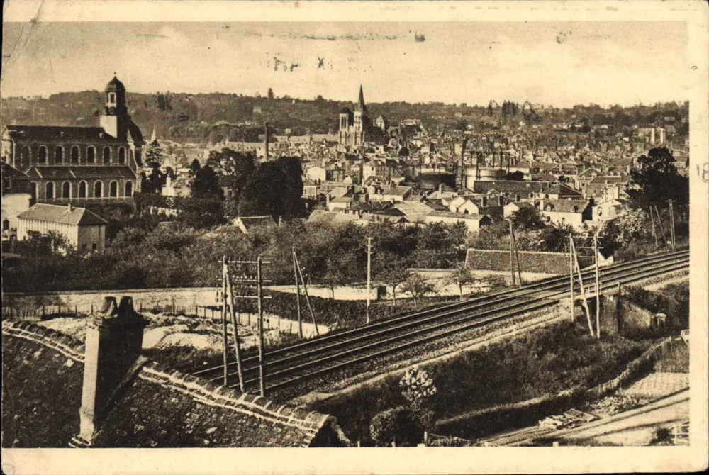 Lisieux — Vue sur l'Église Saint-Désir — éditeur Bois Sculpté - Vorderseite