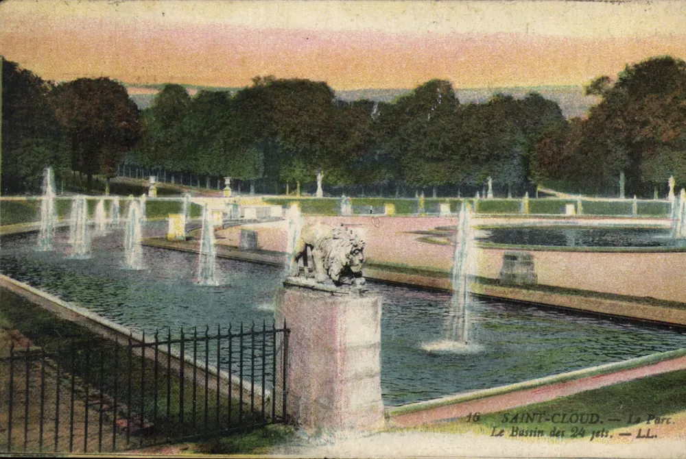Saint-Cloud — Der Bassin der 24 Jets — Der Park — LL — n°16 - Vorderseite