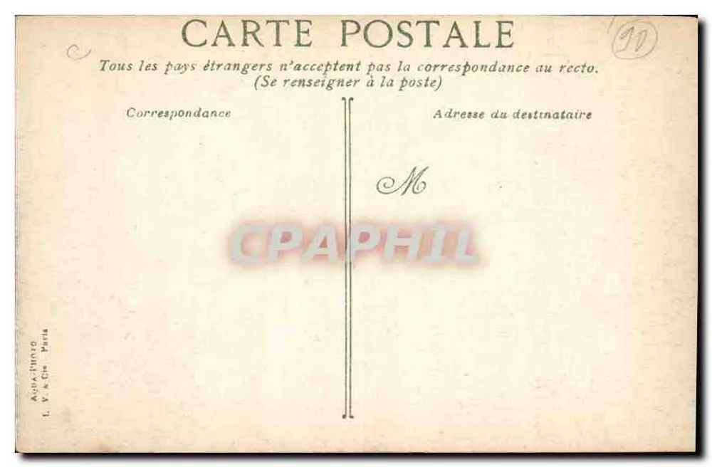Belfort — Die Kirche Saint-Christophe und Das Schloss — Verlag L.V.A.C. - Rückseite