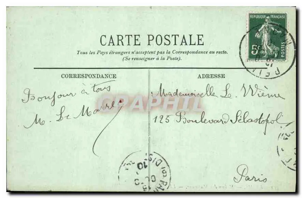 Reims — Casa dos Músicos — LL. — 52 - Verso