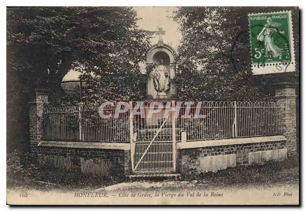 Honfleur — Côte de Grace, die Jungfrau von Val de la Reine — N.D. Phot, n°102 - Vorderseite