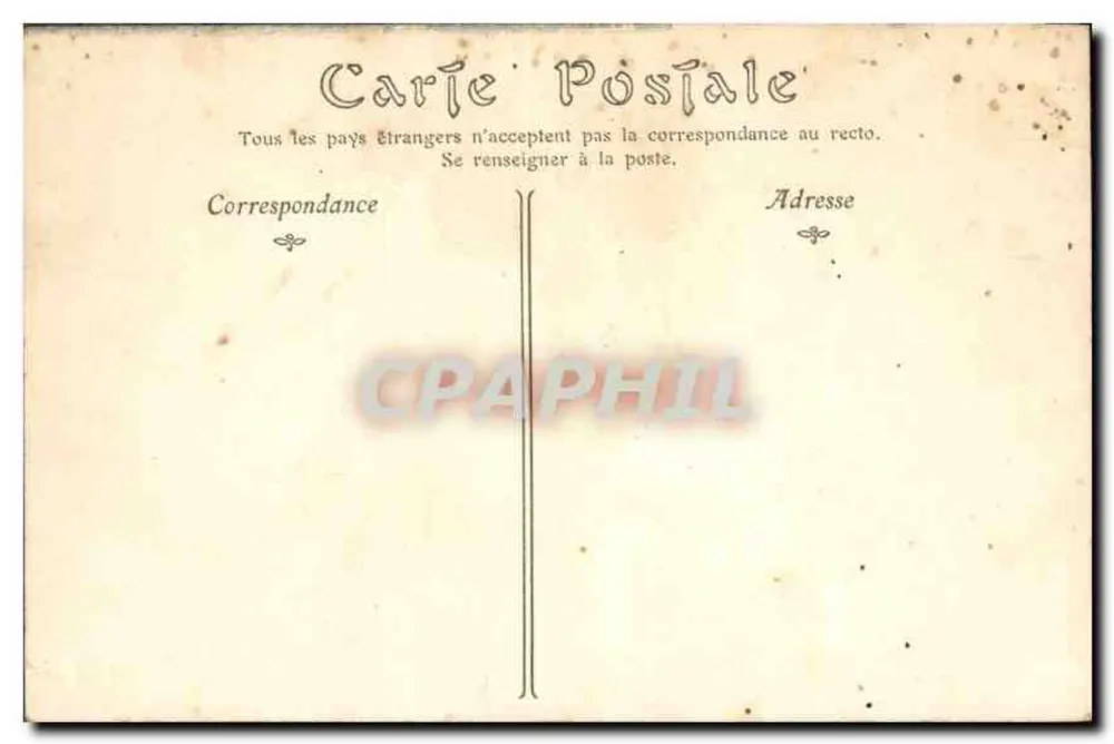 Caen — O Velho Saint-Etienne (século XV) — editor não identificado, n° 108 - Verso