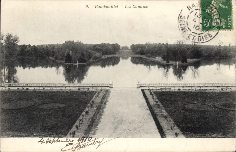 Rambouillet — Os Canais — editor desconhecido, n°9 - Frente