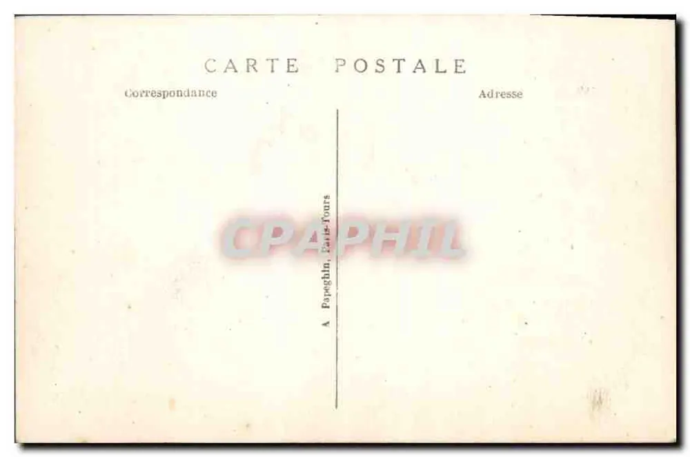 Angers — Il Castello e i Giardini — A.P. n°27 - Verso