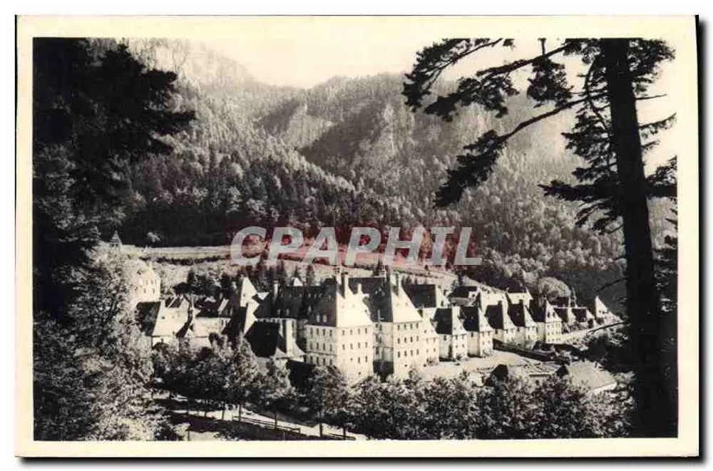 Mosteiro da Grande Chartreuse — Visão geral — Serv. Comercial Monuments Historiques, Paris - Frente
