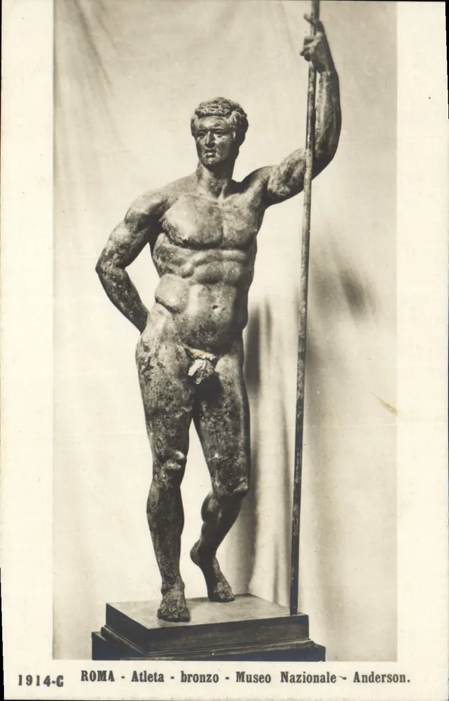 Athlet - Bronze - Nationalmuseum - Anderson - Vorderseite