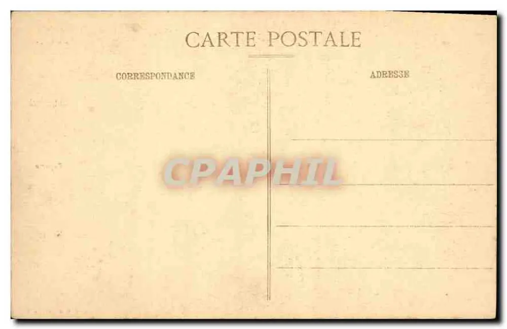 Peinture Gauguina — Papeete — Muzeum w Lyonie, kolekcja Sylvestre, nr 313 - Rewers