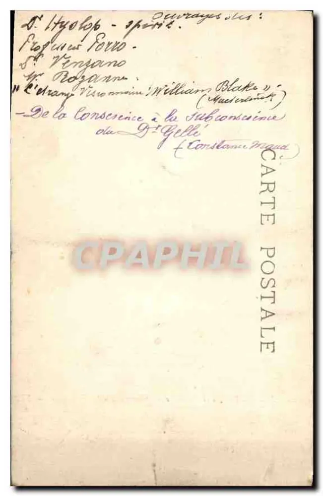 Museu de Lille — O Salvador do Mundo — Crayer — LL. - Verso