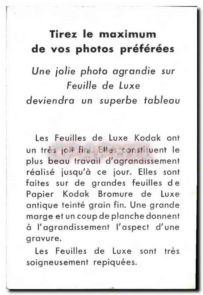 Mulher e criança em um campo de flores — publicidade para as folhas de luxo Kodak — editor não visível - Verso