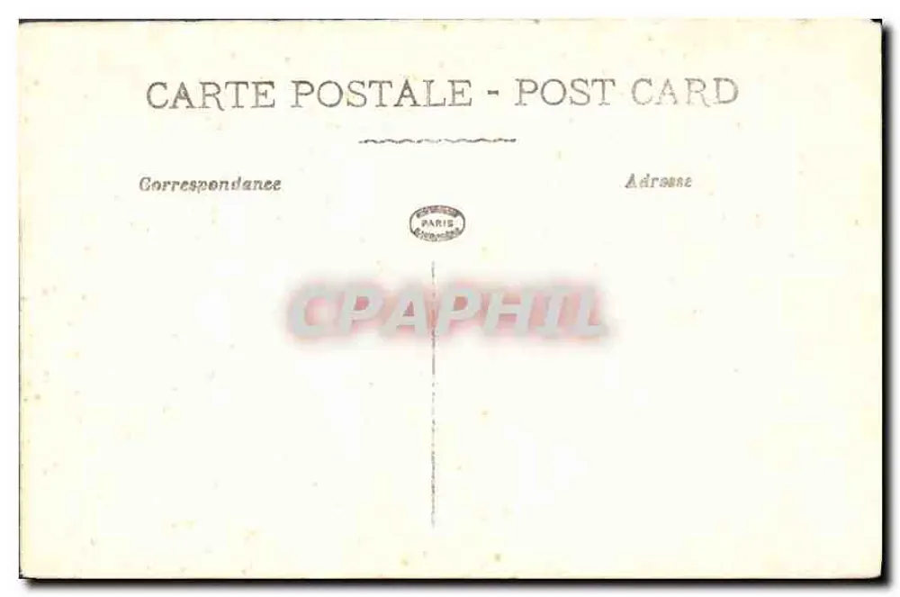 Arranjo de flores — cesta — carta postal - Verso