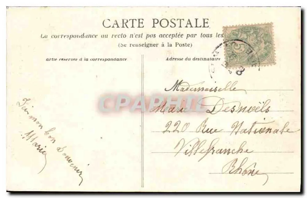La Véronute - O Arboretum de Roume — HLM, n° 683 - Verso