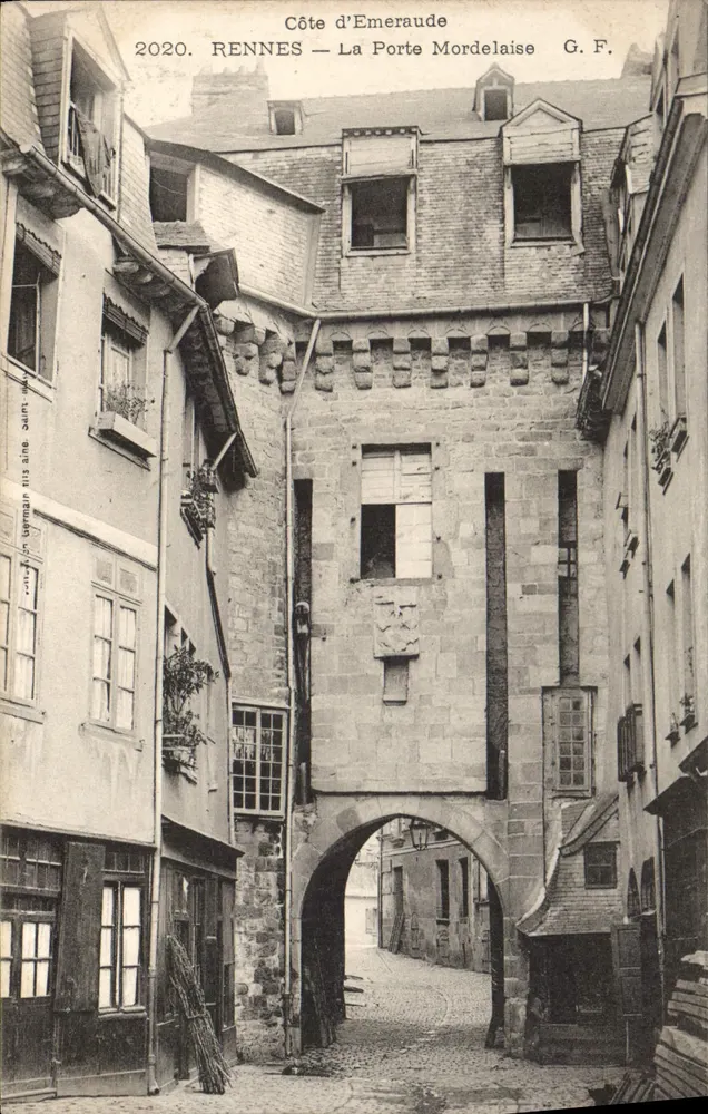 Rennes — La Porte Mordelaise — G. F. - Vorderseite