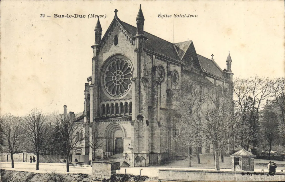 Bar-le-Duc (Meuse) — Igreja de São João — B. F., Paris - Frente