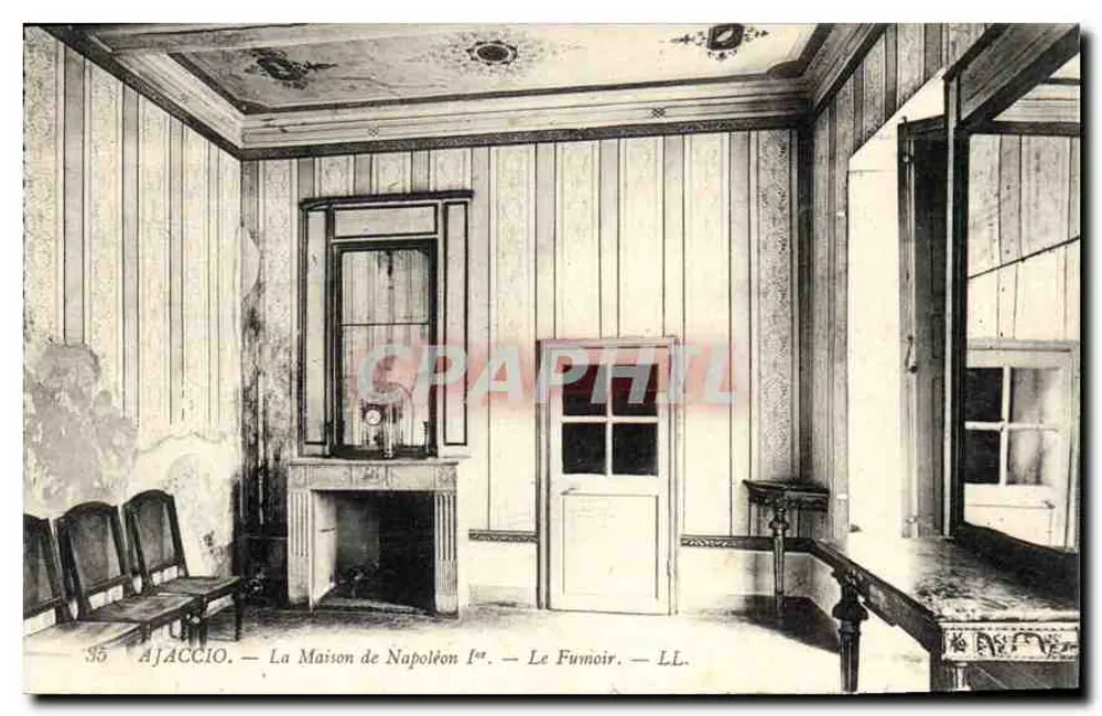 Ajaccio — Das Haus von Napoleon I. — Die Einrichtung — LL. - Vorderseite