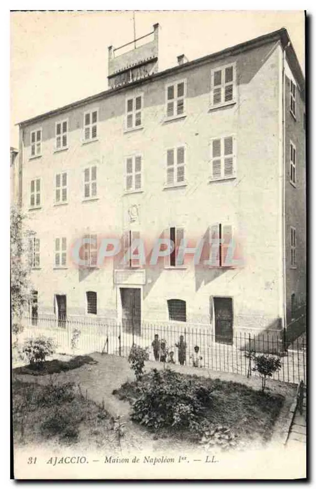 Ajaccio — Casa de Napoleão I — LL. n°31 - Frente