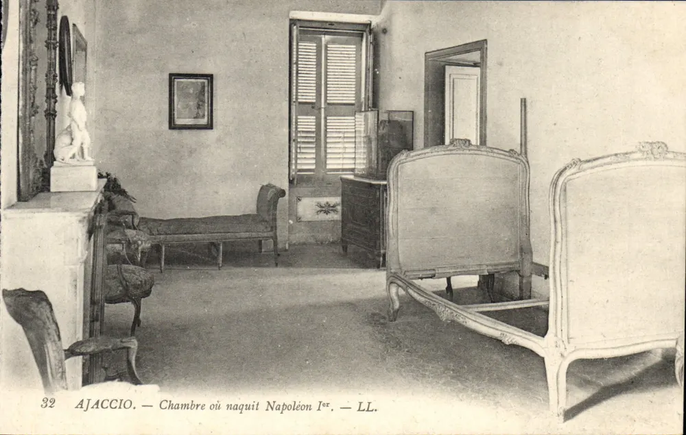Ajaccio — Quarto onde nasceu Napoleão I — LL. n°32 - Frente