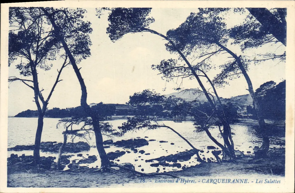 Les Salettes — Umgebung von Hyères — CARQUEIRANNE — Nr. 18 - Vorderseite