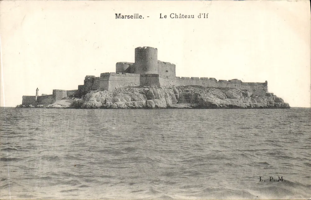 Marselha. - O Castelo de If — L.P.M. - Frente