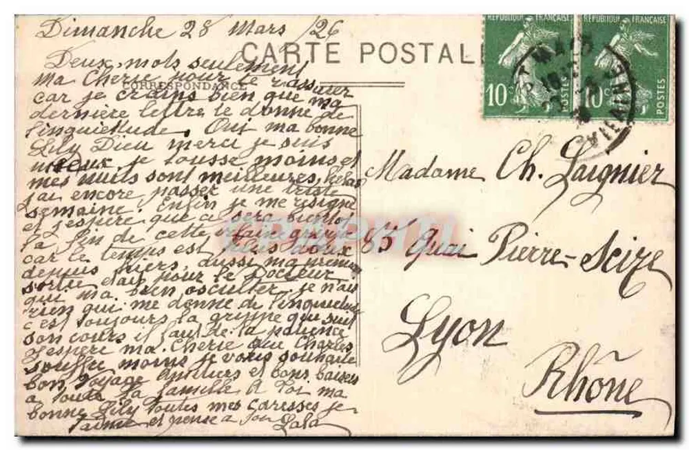 St-Malo - Der Môle und die Flotte — G.F. — Verlag Guérin - St-Malo (I. et V.) - Rückseite