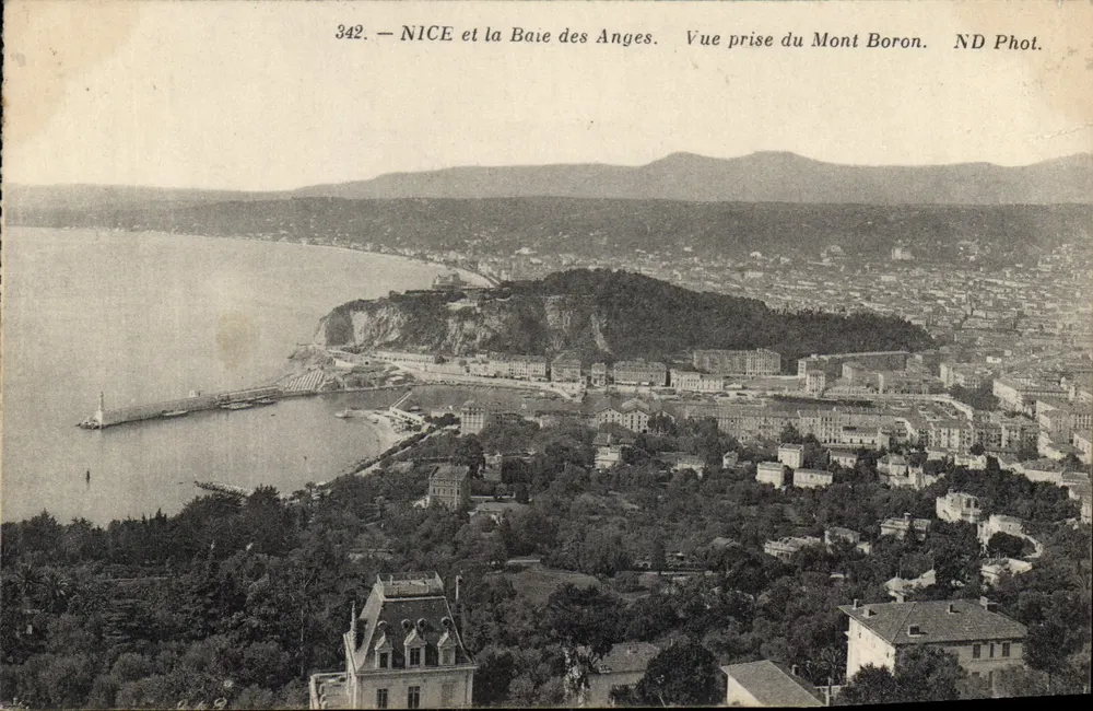 NICE und die Bucht der Engel — Ausblick vom Mont Boron — ND Fotografie n°342 - Vorderseite