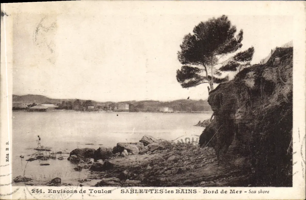 Sablettes-les-Bains — Küste — Éd. B.S. n°241 - Vorderseite