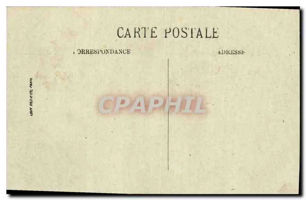 Paris — Place de la Concorde und die Seine — LL. — Nr. 710 - Rückseite