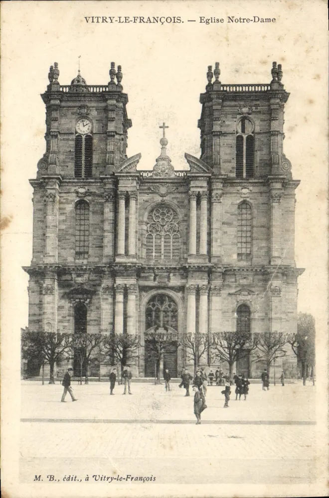 Vitry-le-François — Kirche Notre-Dame — M. B., Verlag, in Vitry-le-François - Vorderseite